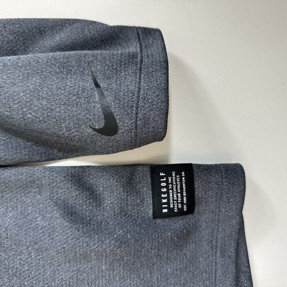 Nike Golf Dri-Fit Sweatshirt Men's Quarter Zip Pullover Long Sleeve 2XL Gray - Picture 5 of 9
